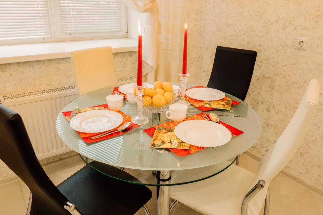 Center Apartments Zarechny Residential Complex Sumy Bagian luar foto
